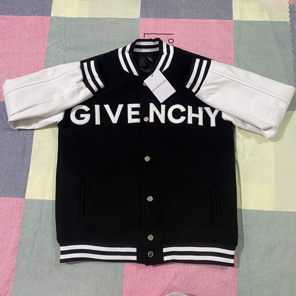 Givenchy Baseball Jacket Black & White